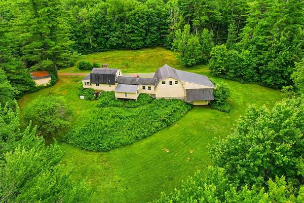 4.7 Acres of Land with Home for Sale in Springfield, New Hampshire