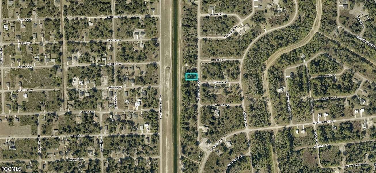 0.28 Acres of Residential Land for Sale in Lehigh Acres, Florida