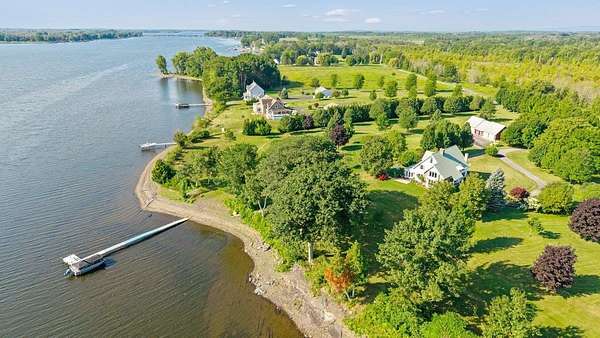 10.2 Acres of Land with Home for Sale in Alburgh, Vermont