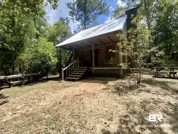 17.6 Acres of Land with Home for Sale in Bay Minette, Alabama