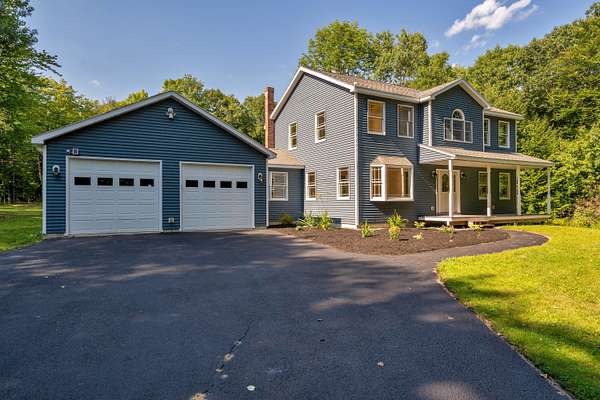 4.38 Acres of Land with Home for Sale in Turner, Maine