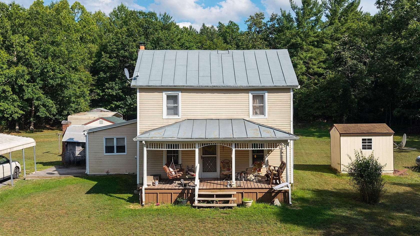 4.43 Acres of Land with Home for Sale in Raphine, Virginia