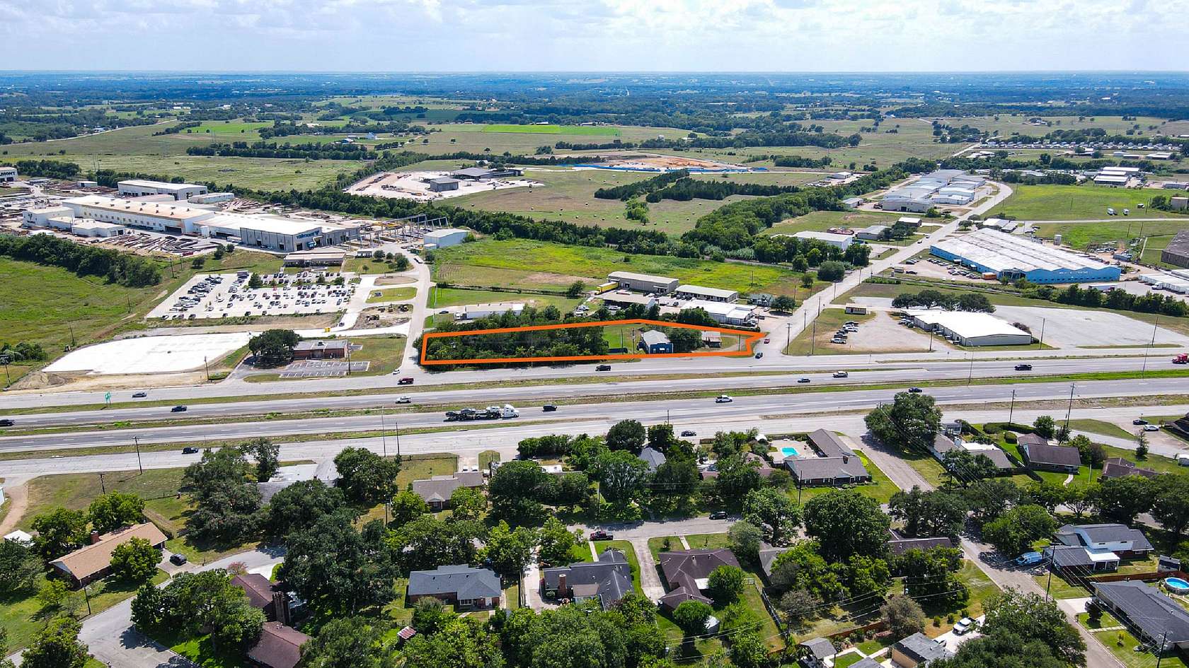 2.24 Acres of Commercial Land for Sale in Brenham, Texas