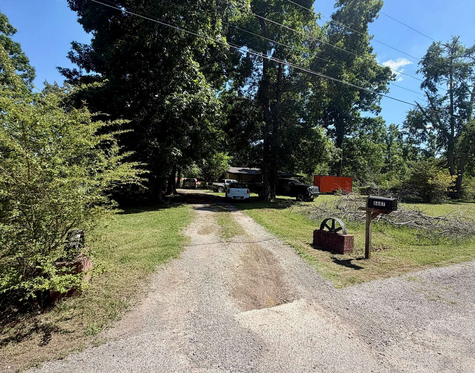 9.69 Acres of Land with Home for Sale in Lyles, Tennessee