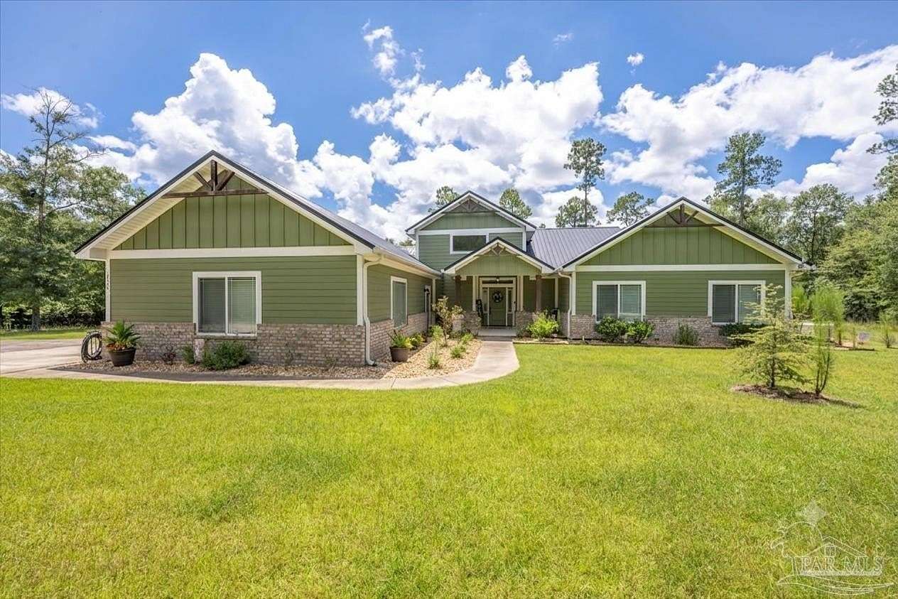 10 Acres of Land with Home for Sale in DeFuniak Springs, Florida