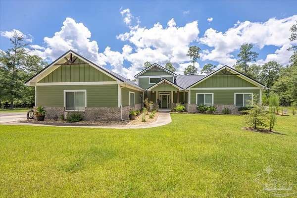 10 Acres of Land with Home for Sale in DeFuniak Springs, Florida