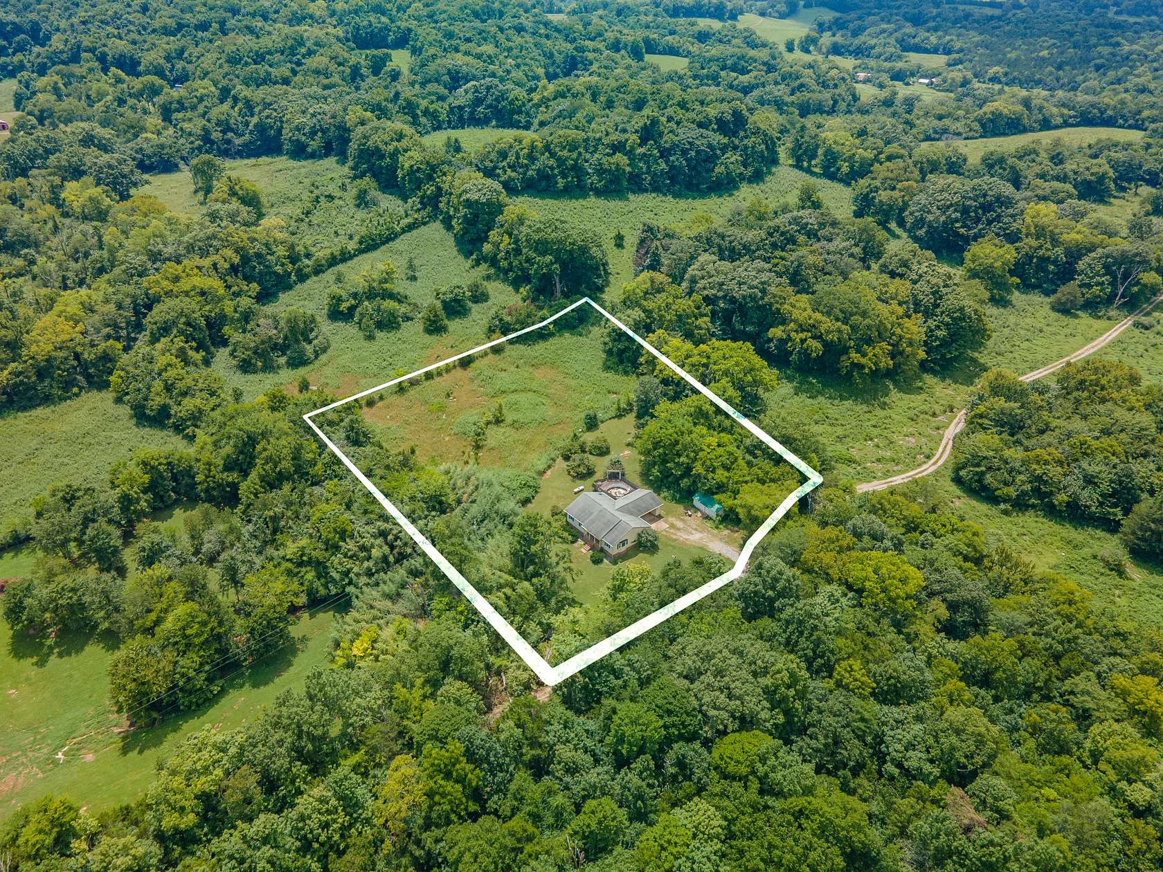 2 Acres of Land with Home for Sale in Lewisburg, Tennessee