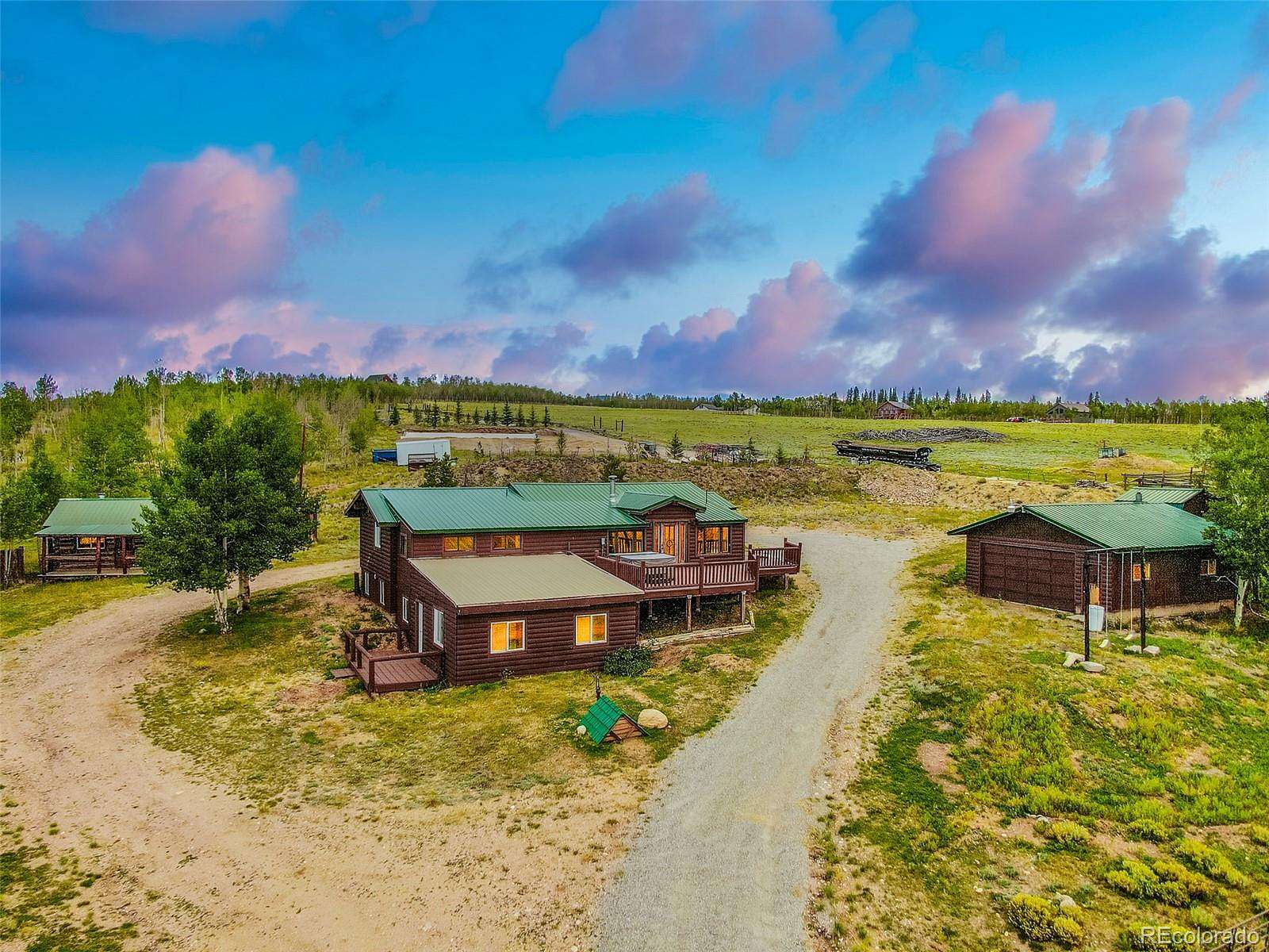 10.9 Acres of Land with Home for Sale in Jefferson, Colorado