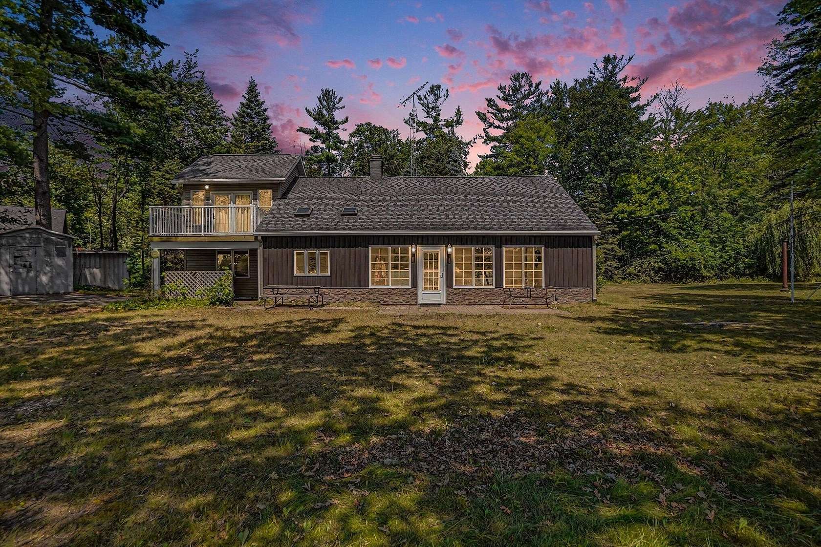 1.5 Acres of Land with Home for Sale in Chippewa Lake, Michigan