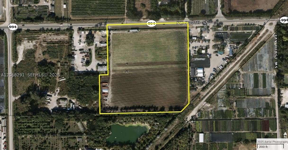 9.54 Acres of Land for Sale in Miami, Florida
