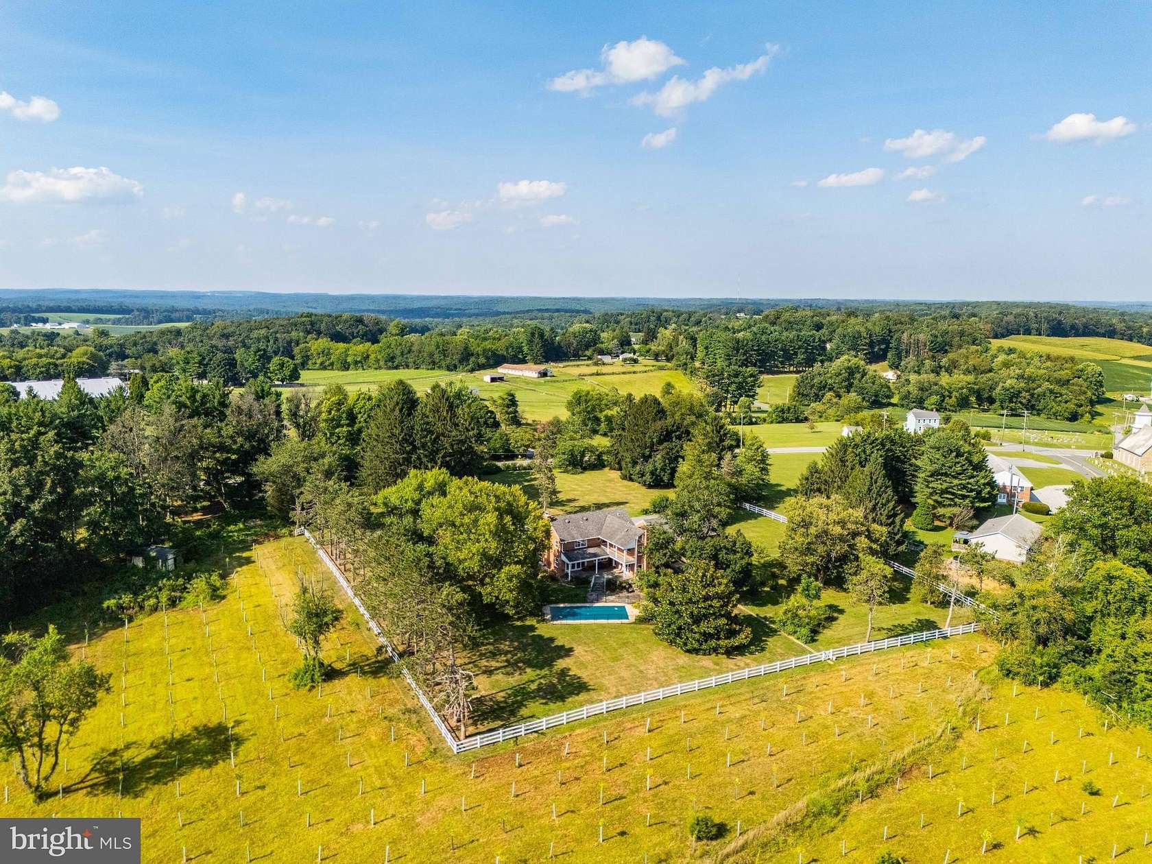 12.9 Acres of Land with Home for Sale in Parkton, Maryland