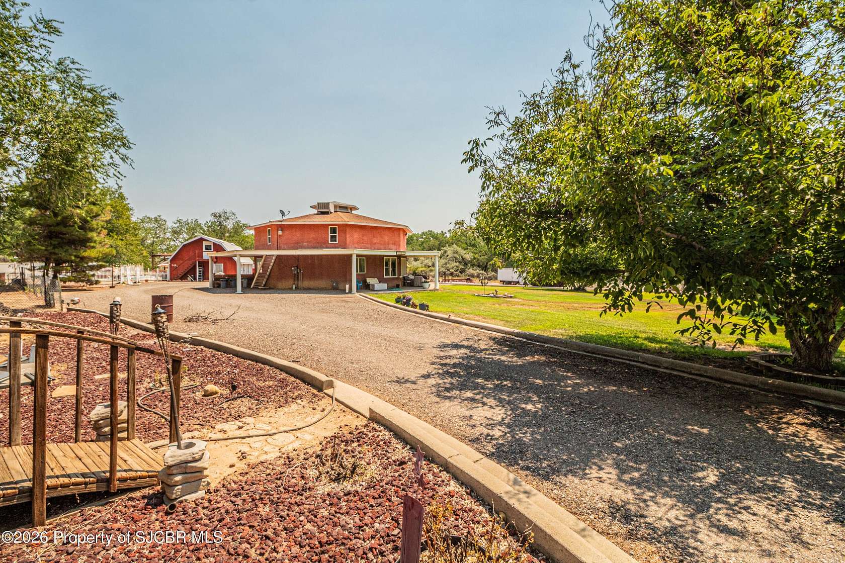 9.46 Acres of Land with Home for Sale in Farmington, New Mexico