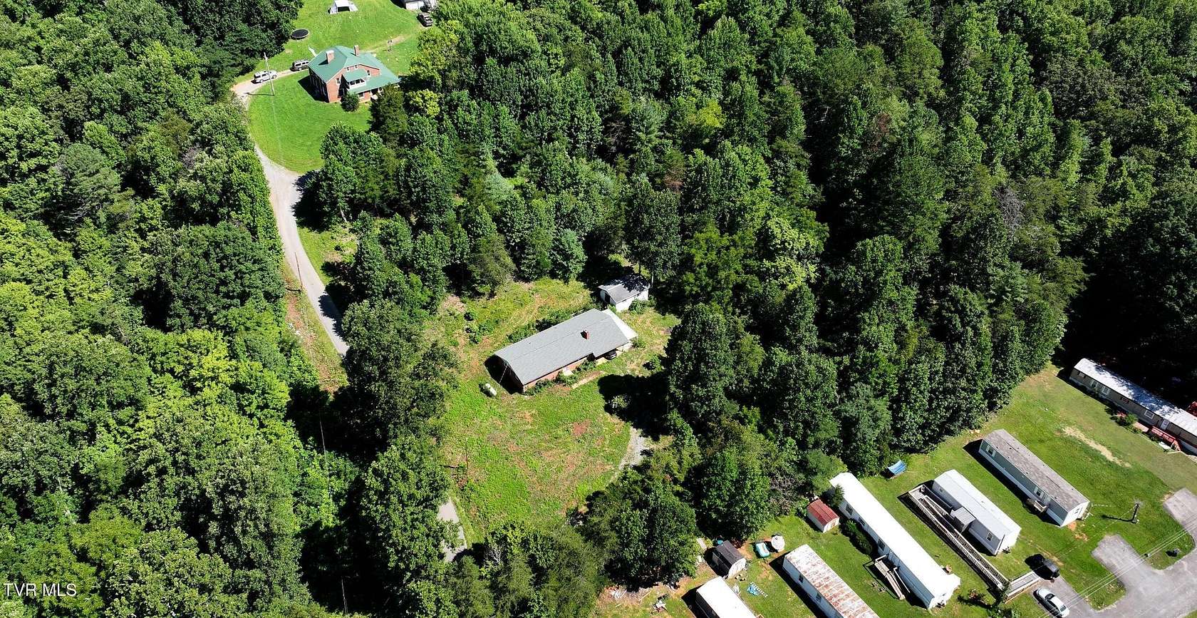 4.7 Acres of Land with Home for Sale in Elizabethton, Tennessee