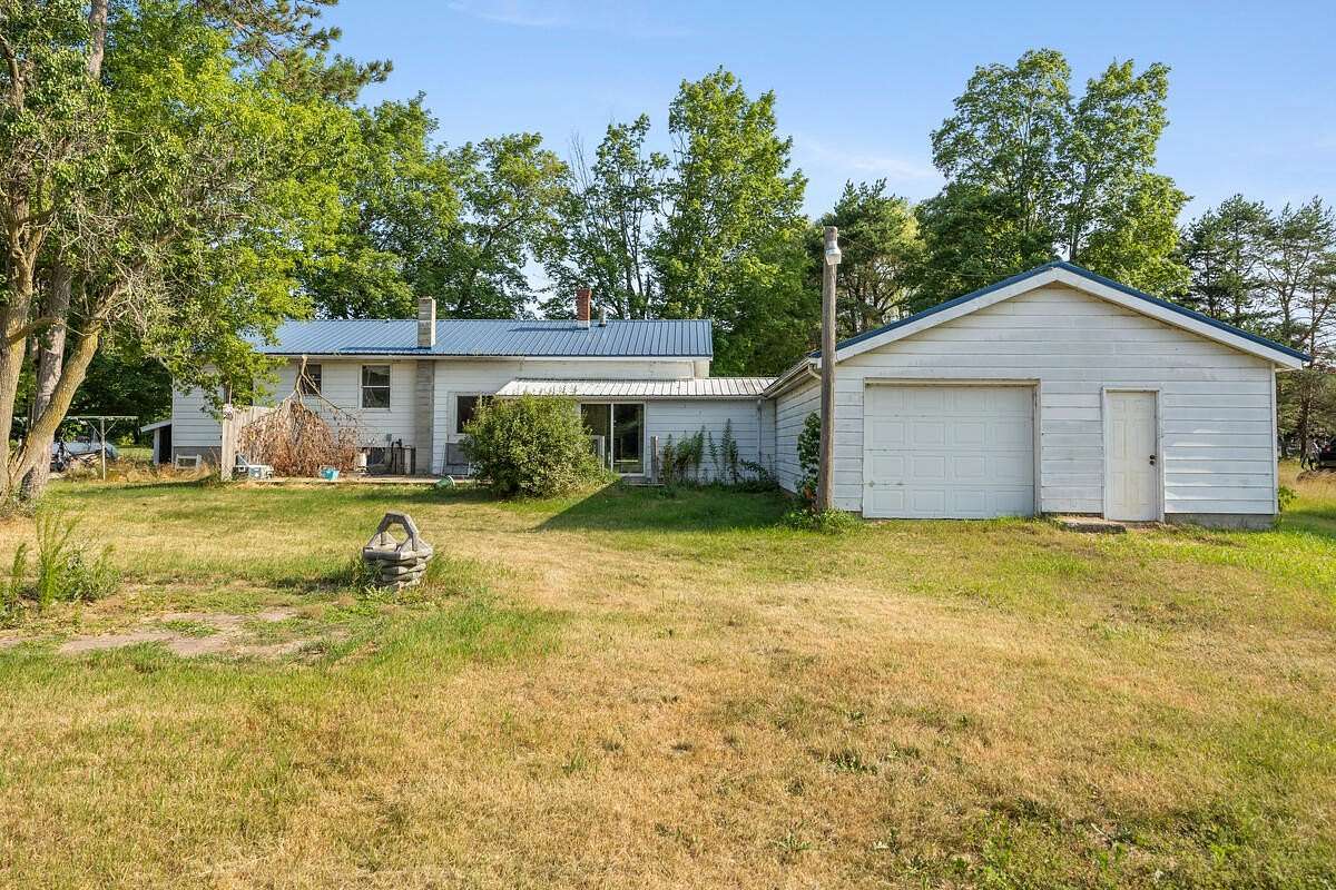 46.3 Acres of Land with Home for Sale in Morley, Michigan