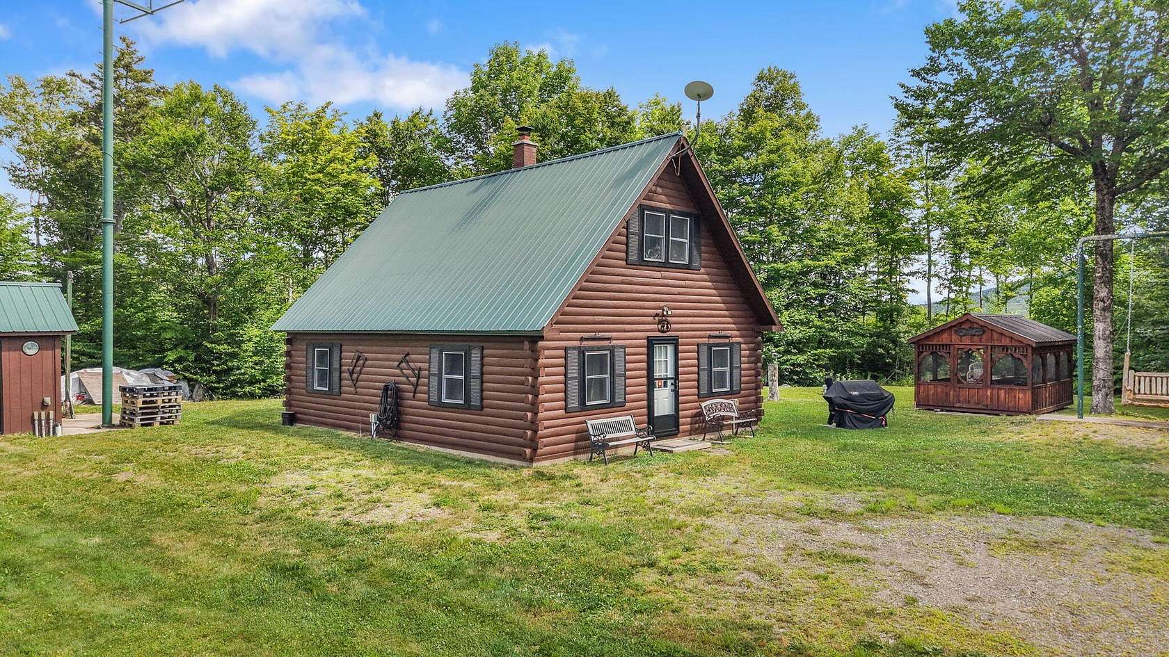 38 Acres of Recreational Land with Home for Sale in Mount Chase Town, Maine