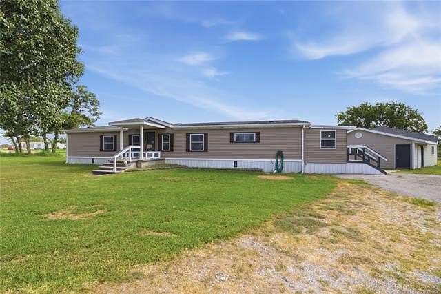3.4 Acres of Land with Home for Sale in Mounds, Oklahoma