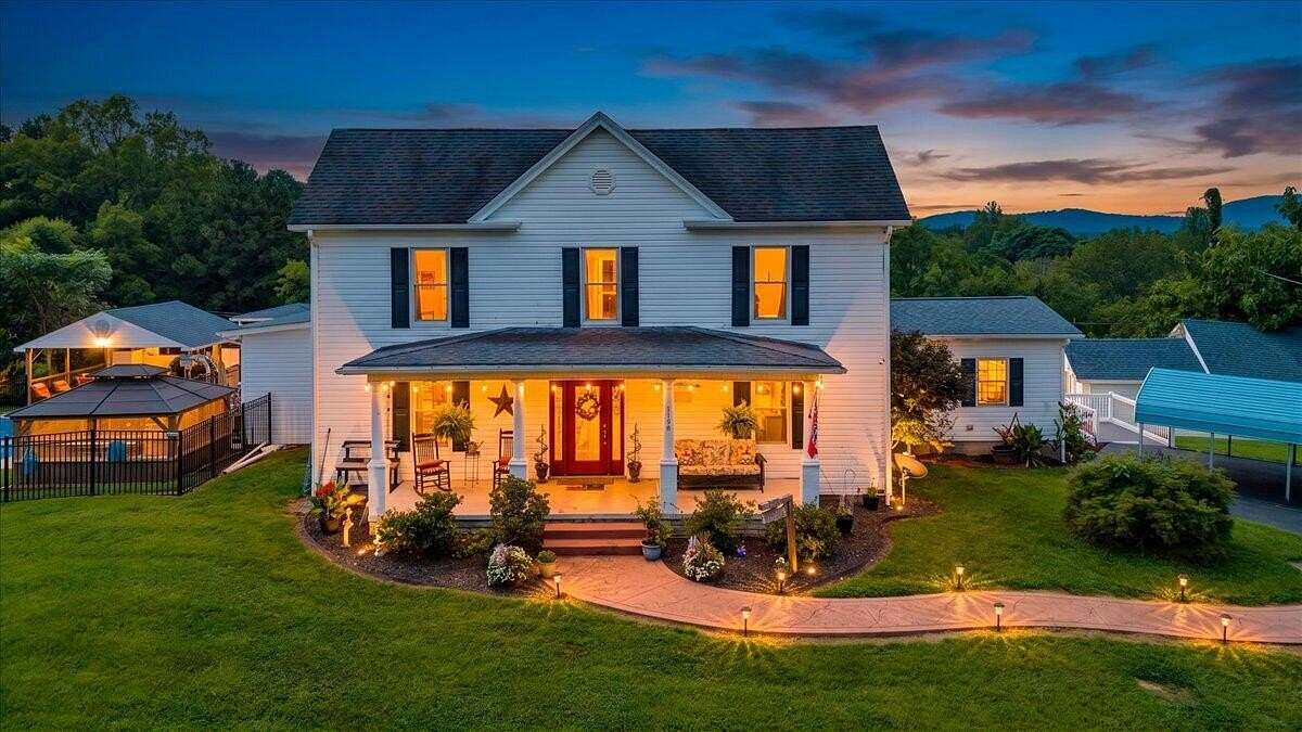 5.84 Acres of Land with Home for Sale in Vinton, Virginia