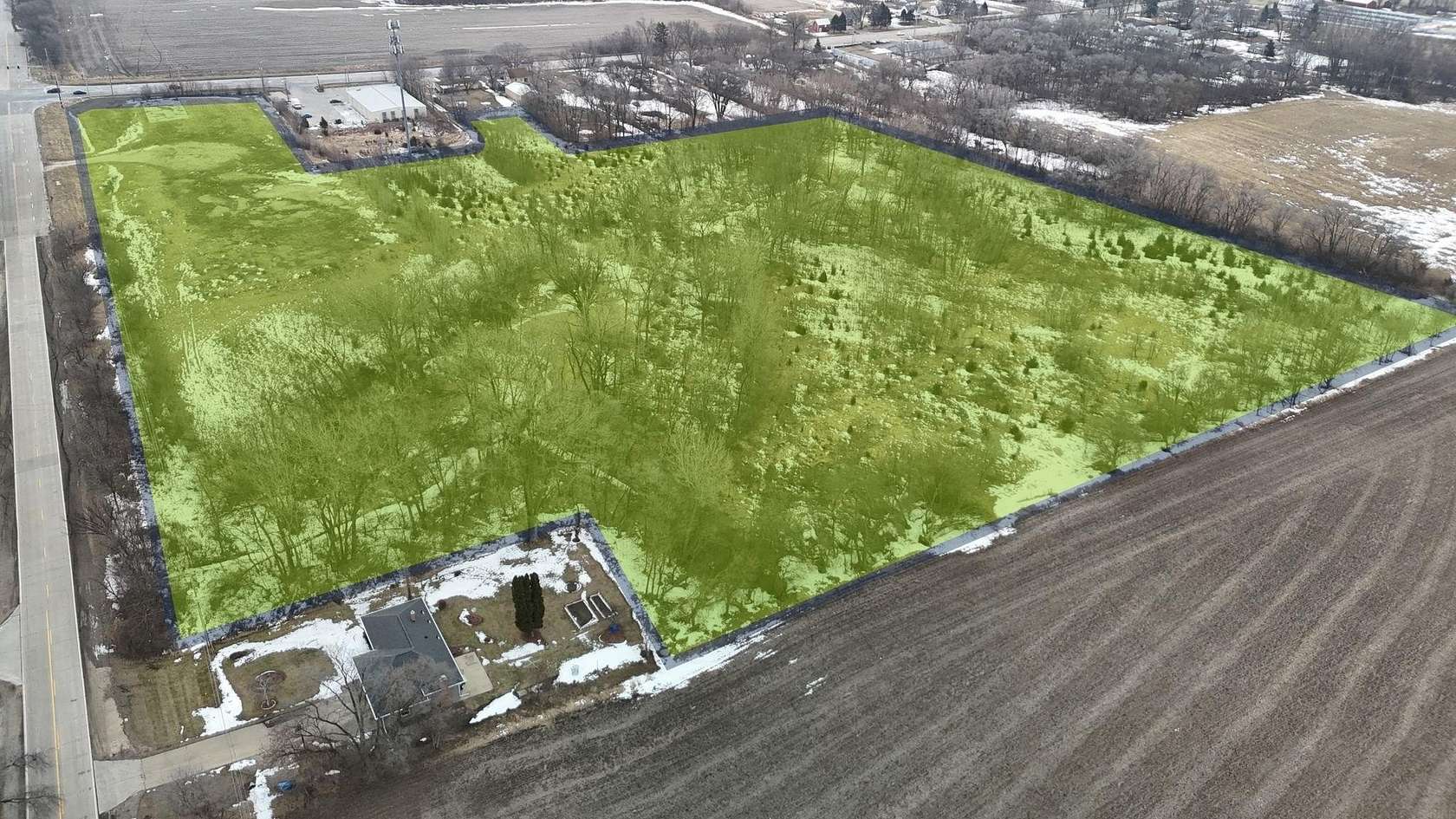 20.3 Acres of Commercial Land for Sale in Waterloo, Iowa