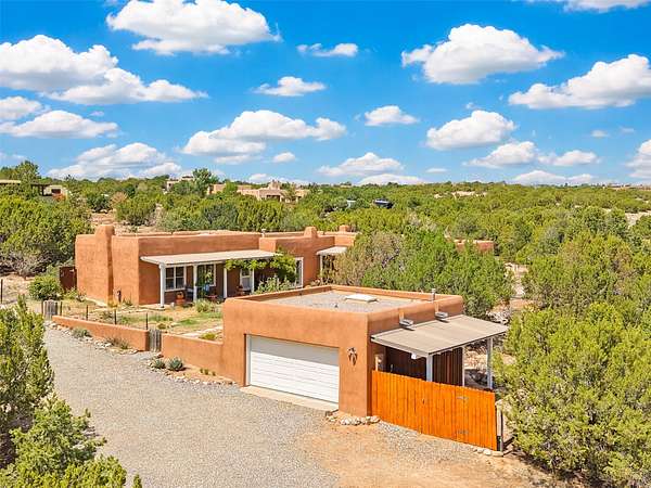 5 Acres of Land with Home for Sale in Santa Fe, New Mexico