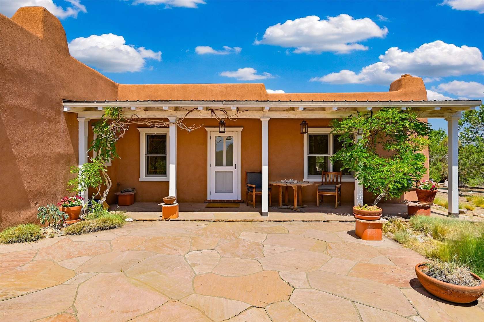 2.5 Acres of Land with Home for Sale in Santa Fe, New Mexico