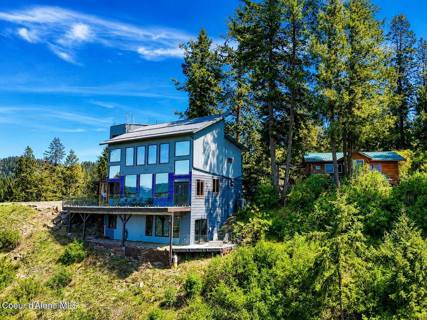 20.2 Acres of Recreational Land with Home for Sale in Coeur d'Alene, Idaho