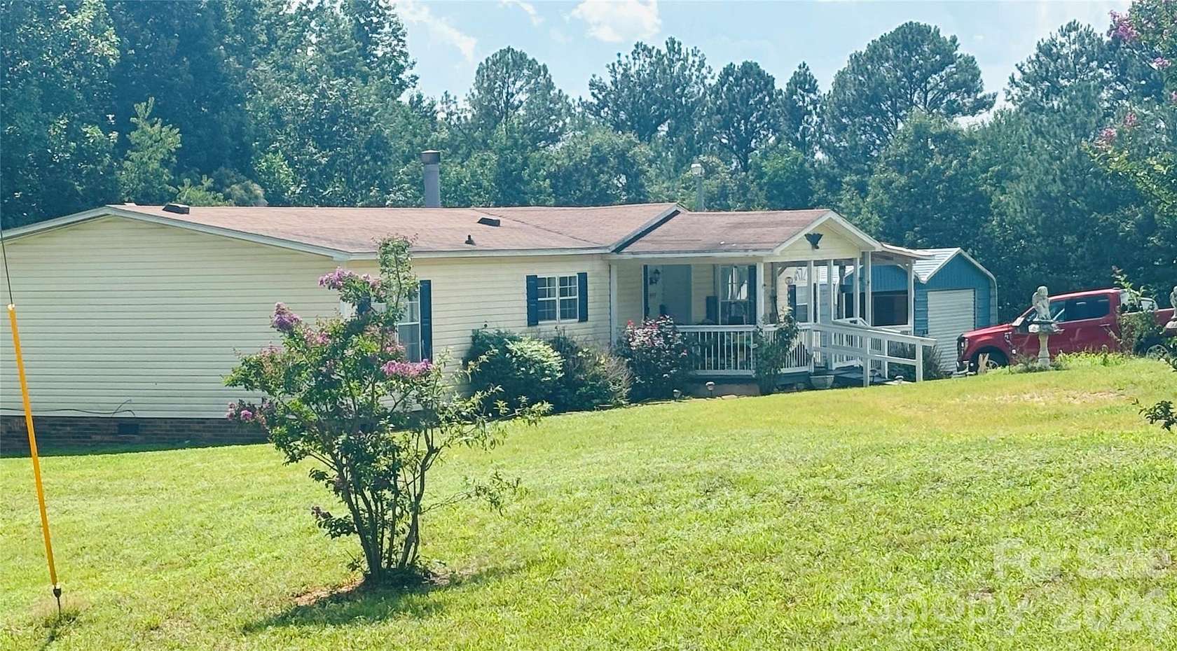 5.4 Acres of Land with Home for Sale in Lincolnton, North Carolina