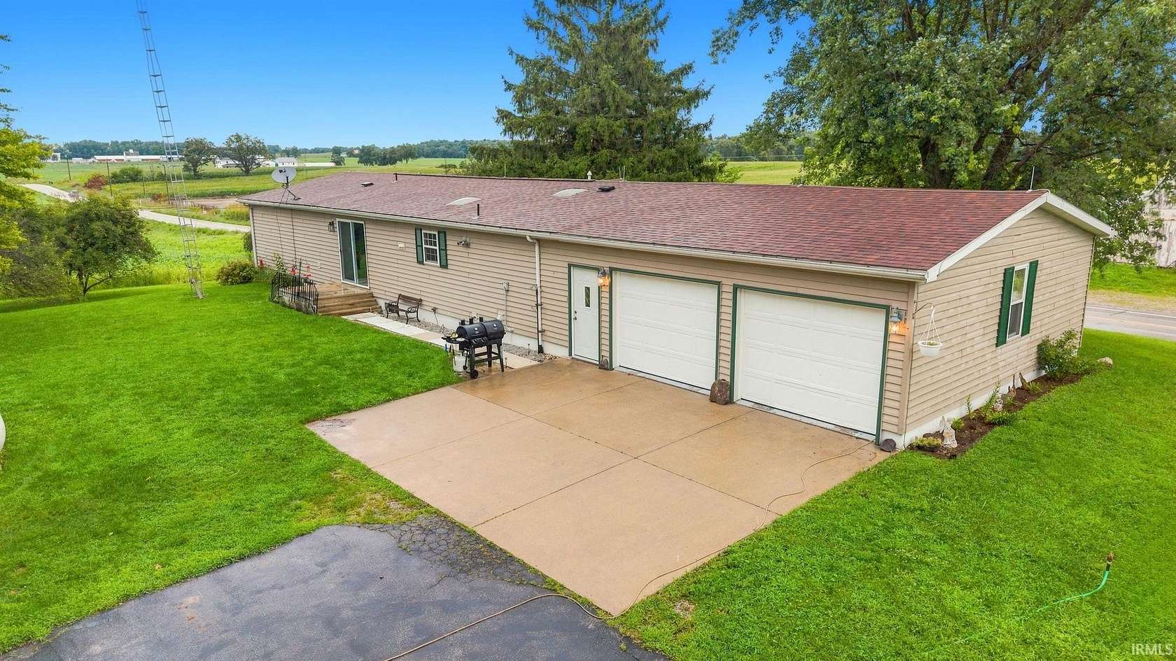 1.5 Acres of Land with Home for Sale in Lagrange, Indiana