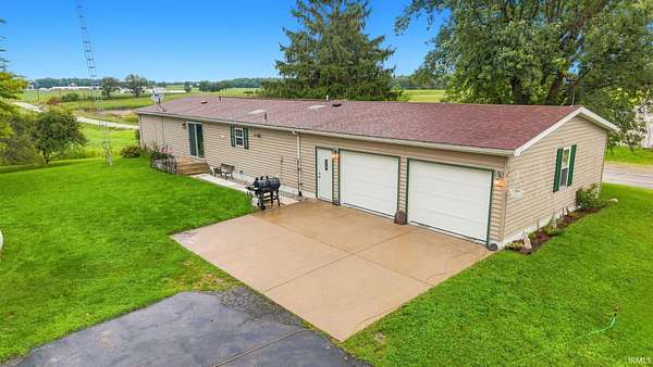 1.5 Acres of Land with Home for Sale in Lagrange, Indiana