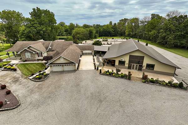 21.7 Acres of Land with Home for Sale in Murphysboro, Illinois