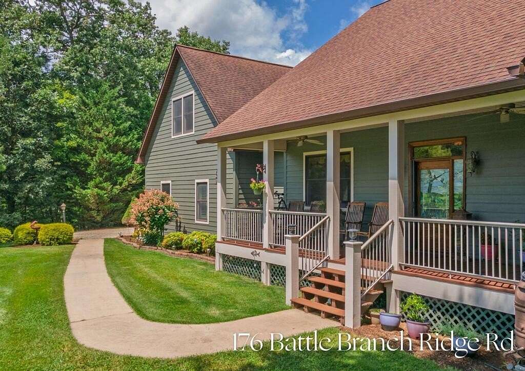 13 Acres of Land with Home for Sale in Franklin, North Carolina
