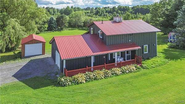 6.9 Acres of Land with Home for Sale in Copenhagen, New York