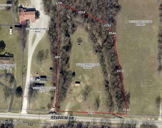 2.85 Acres of Land for Sale in Webb City, Missouri