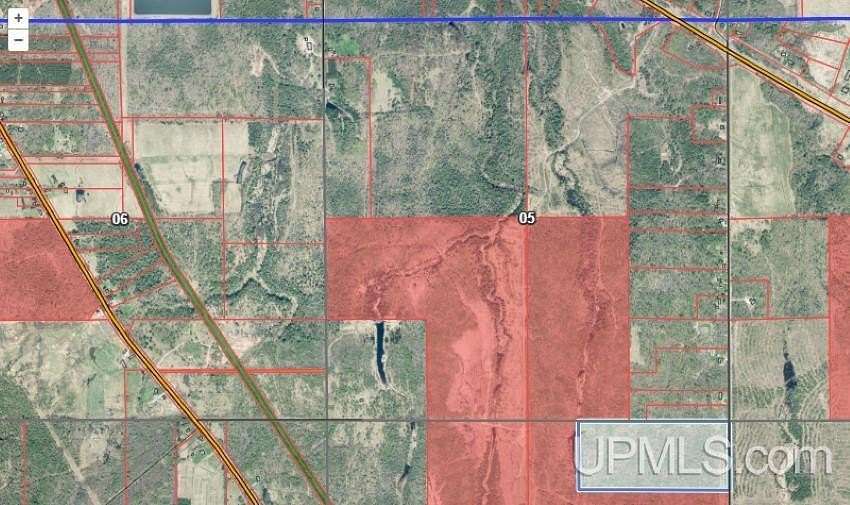 80 Acres of Recreational & Residential Land for Sale in Ontonagon, Michigan