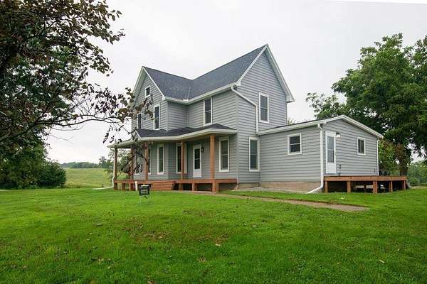 15.9 Acres of Land with Home for Sale in St. Charles, Iowa