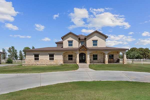 2.5 Acres of Land with Home for Sale in Odessa, Texas