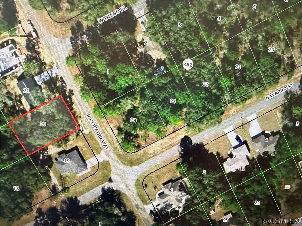 0.23 Acres of Residential Land for Sale in Citrus Springs, Florida