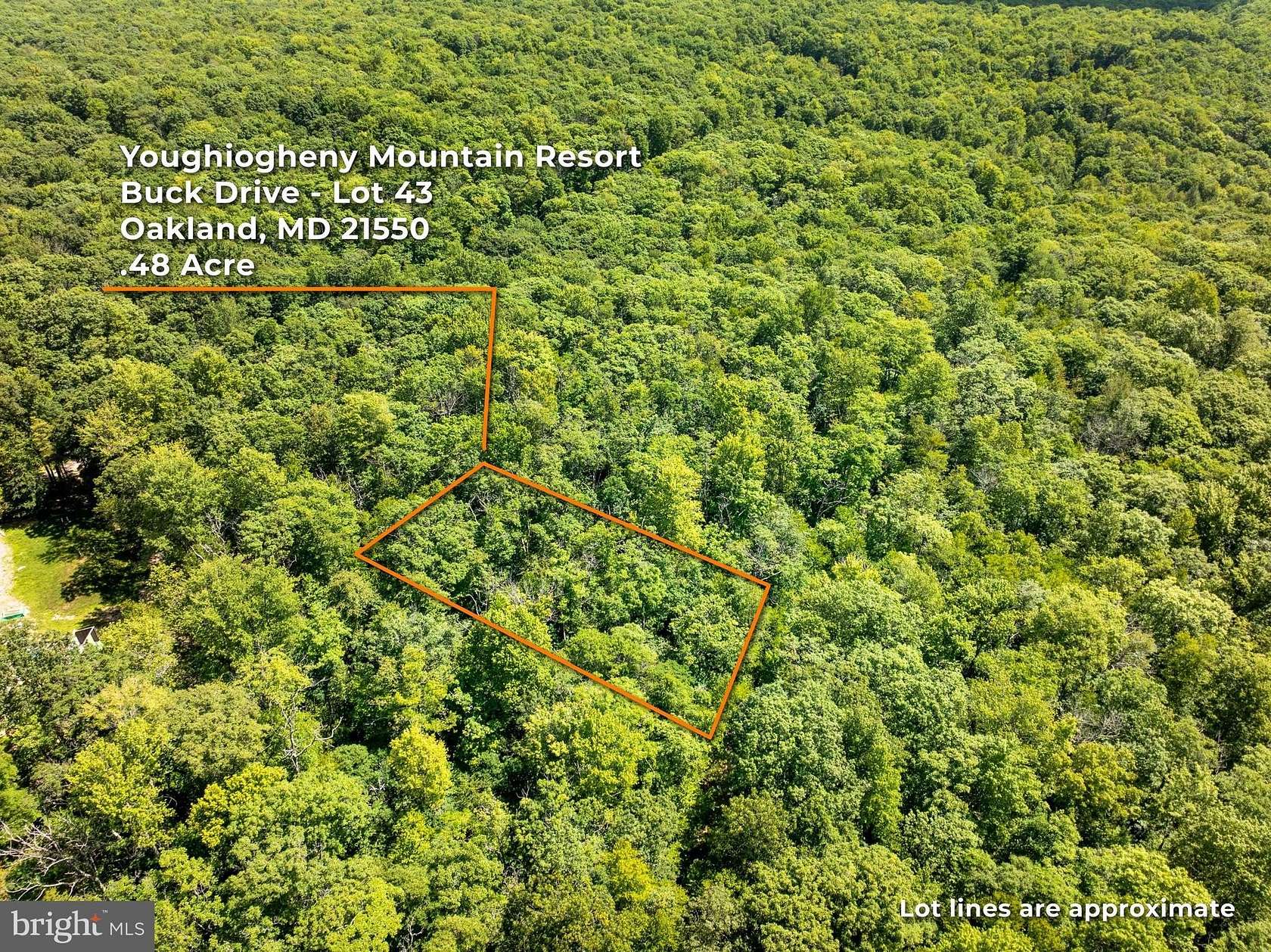 3.46 Acres of Land for Sale in Oakland, Maryland