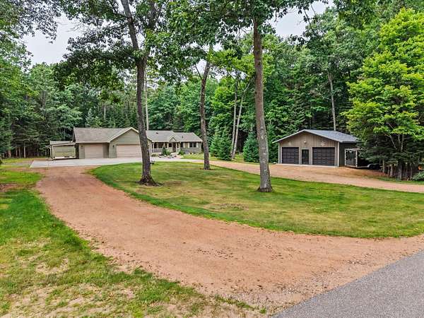 2.5 Acres of Land with Home for Sale in St. Germain Town, Wisconsin