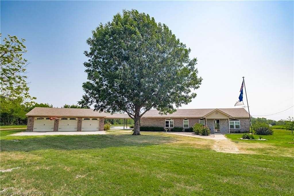 3.7 Acres of Land with Home for Sale in Muldrow, Oklahoma