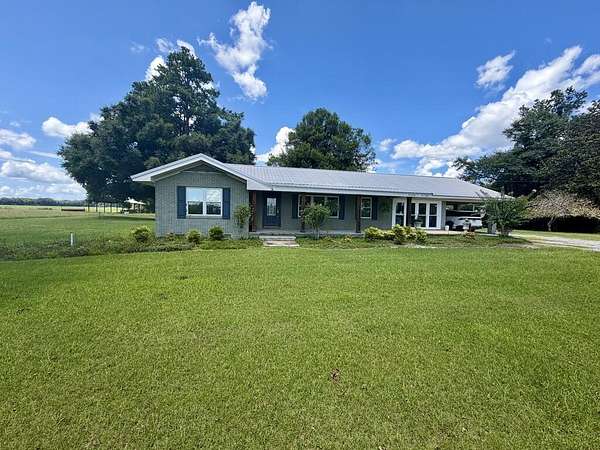 47 Acres of Recreational Land with Home for Sale in Brundidge, Alabama