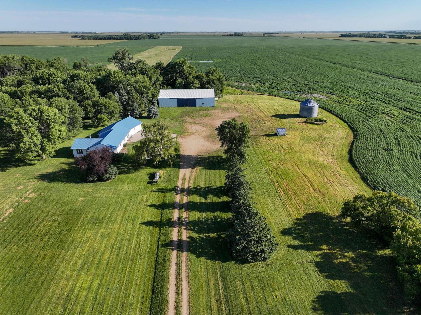 15 Acres of Land with Home for Sale in Herman, Minnesota