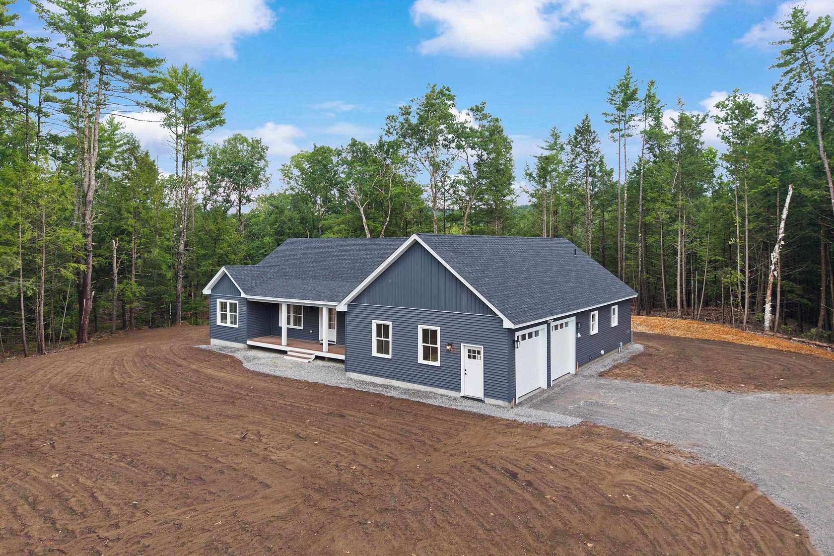 2 Acres of Land with Home for Sale in Sanbornton, New Hampshire