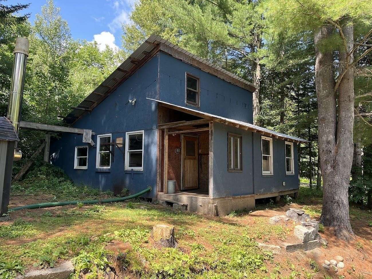 11.1 Acres of Recreational Land with Home for Sale in Coventry, Vermont