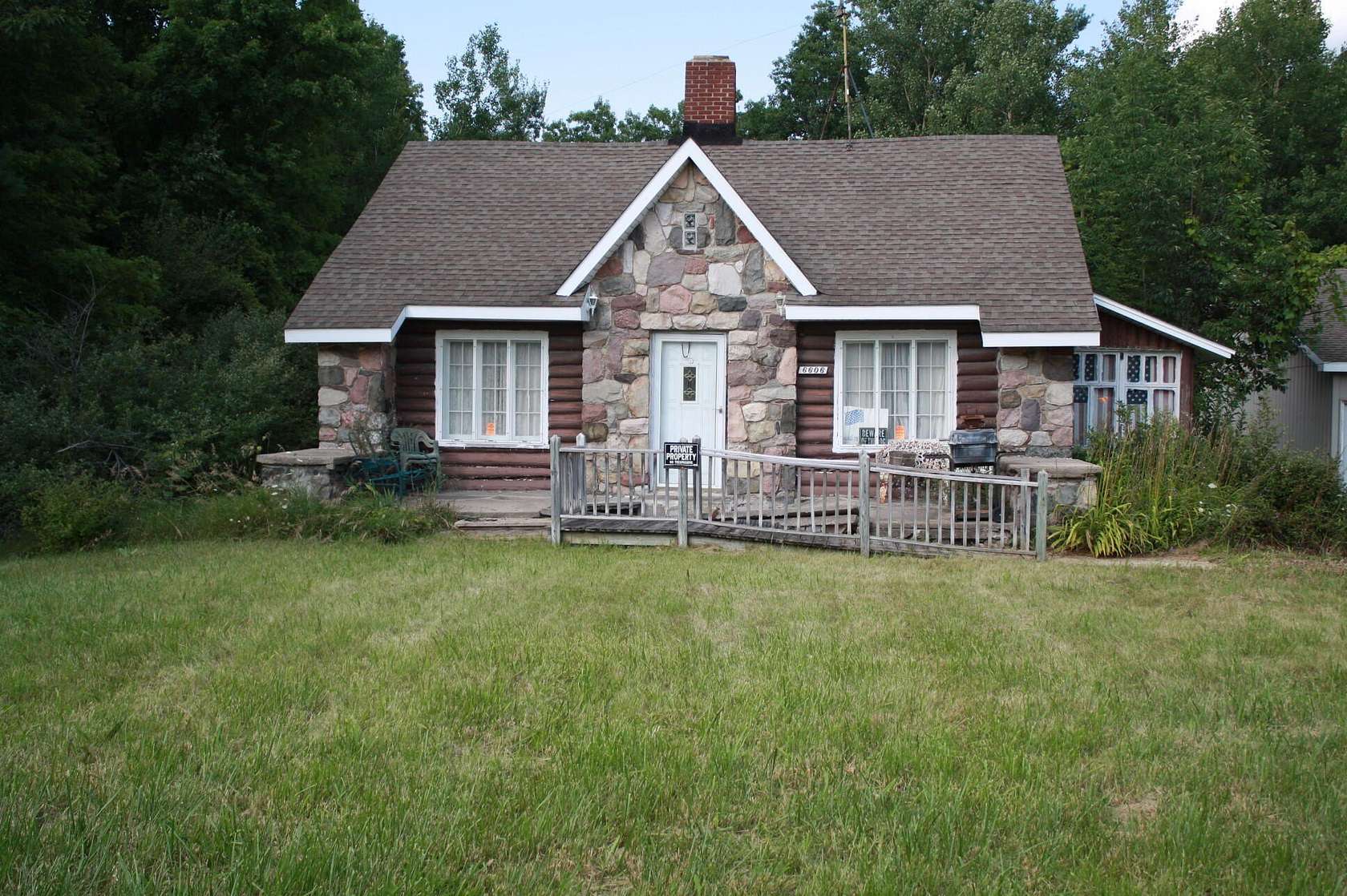 12 Acres of Recreational Land with Home for Sale in Spruce, Michigan