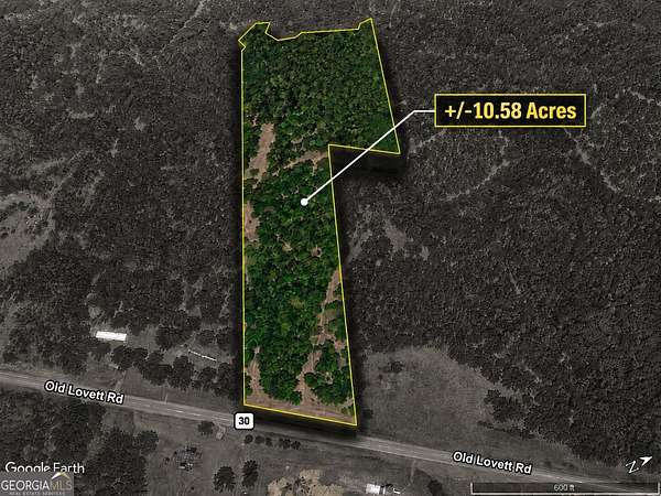 10.6 Acres of Recreational & Residential Land for Sale in East Dublin, Georgia