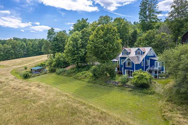 25.8 Acres of Land with Home for Sale in Putney, Vermont