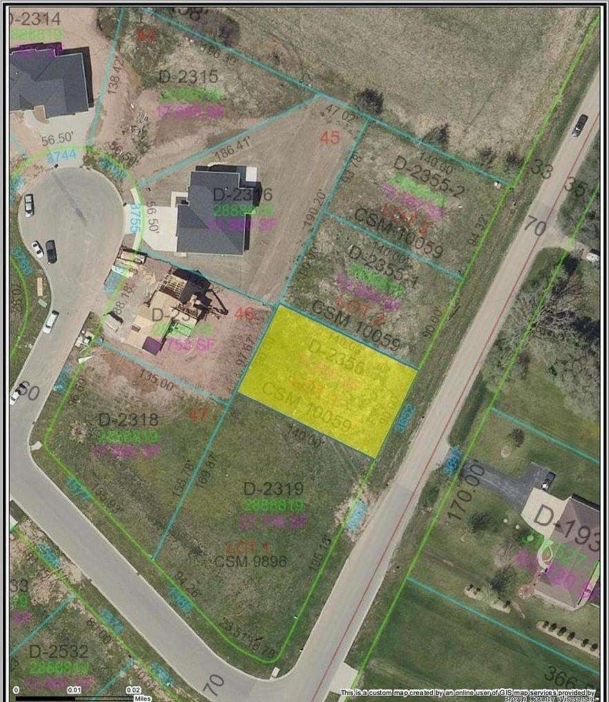 0.29 Acres of Residential Land for Sale in Ledgeview Town, Wisconsin