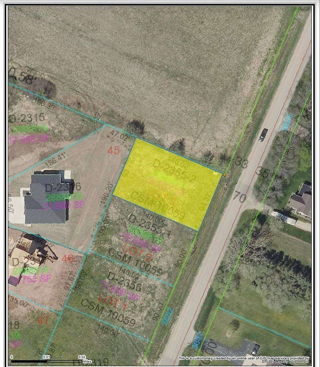 0.3 Acres of Residential Land for Sale in De Pere, Wisconsin