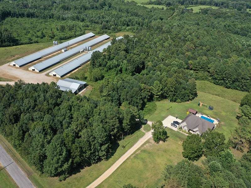 80 Acres of Agricultural Land with Home for Sale in Hackleburg, Alabama