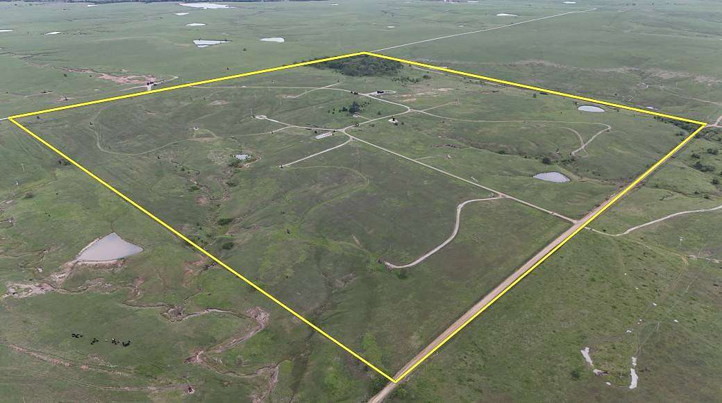 160 Acres of Agricultural Land for Sale in Gridley, Kansas